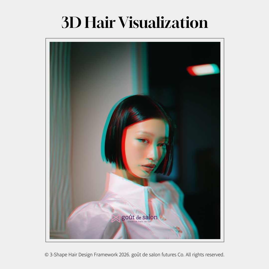우먼즈 라인 - 3D Hair Visualization  | 상세 시각화 자료