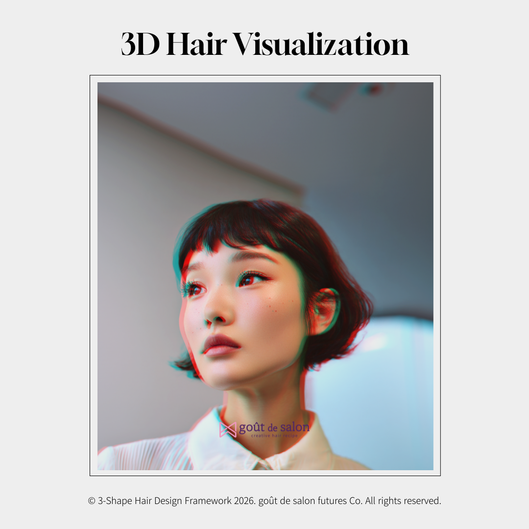 우먼즈 라인 - 3D Hair Visualization  | 상세 시각화 자료