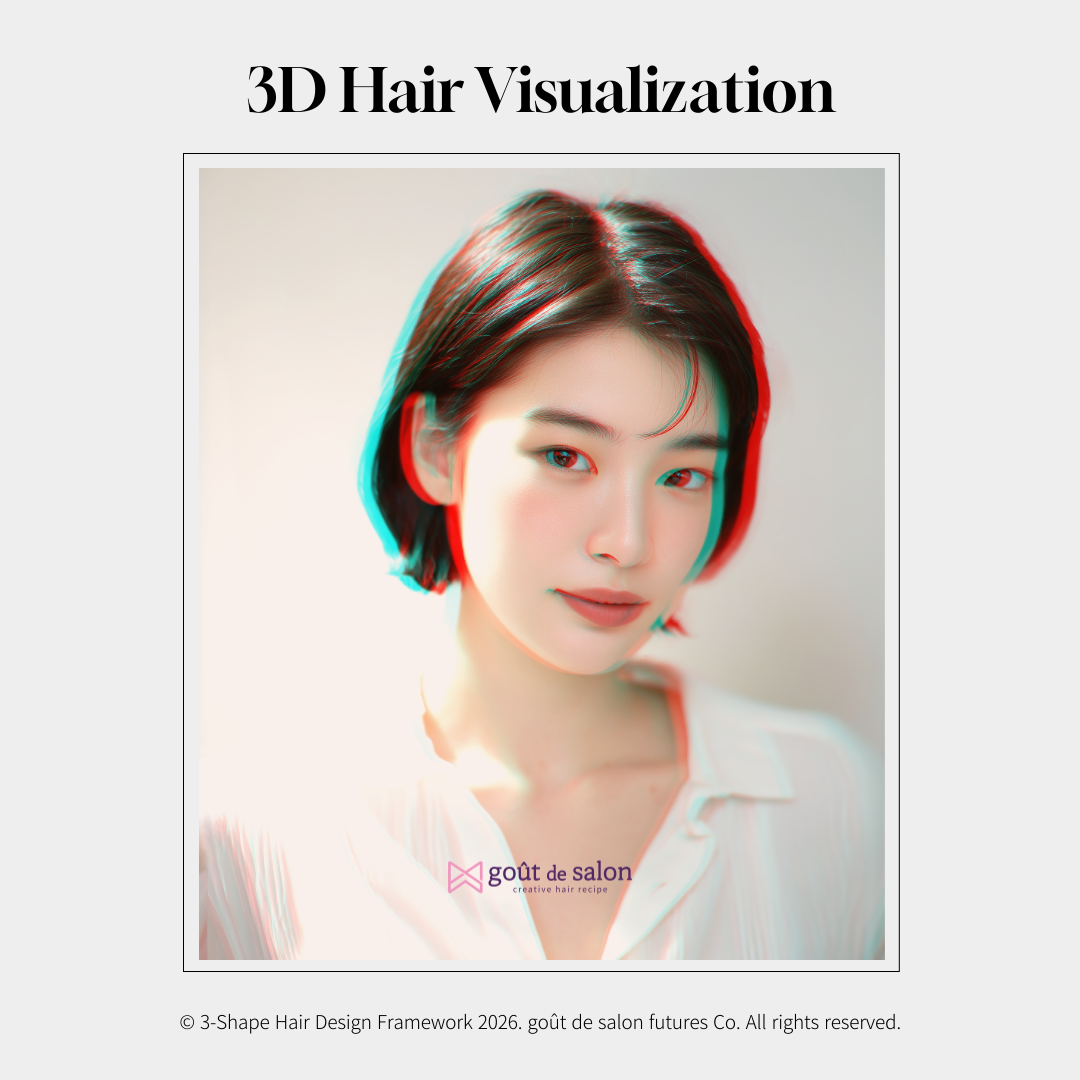 우먼즈 라인 - 3D Hair Visualization  | 상세 시각화 자료