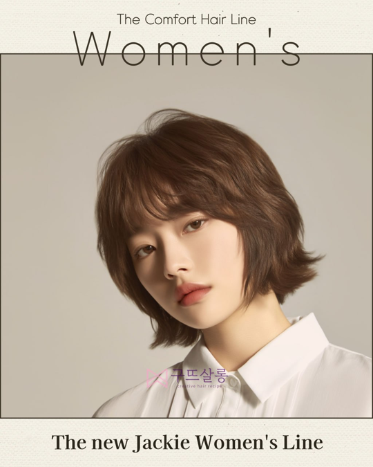 텍스처 숏컷 · Oval · Dense · Back Sweep | 구뜨살롱 헤어스타일 (준비중)