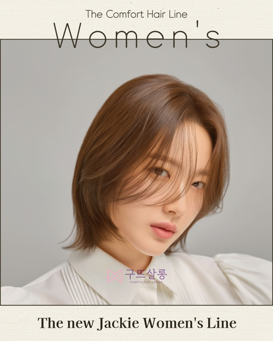 시스루뱅 페이스라인 보브 | The Soft Bang Bob Line - 시스루뱅 페이스라인 보브 · Oval · Square Base · Triangle Flow | 구뜨살롱 헤어스타일