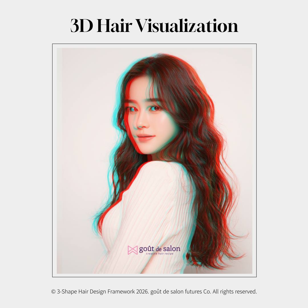 우먼즈 라인 - 3D Hair Visualization  | 상세 시각화 자료